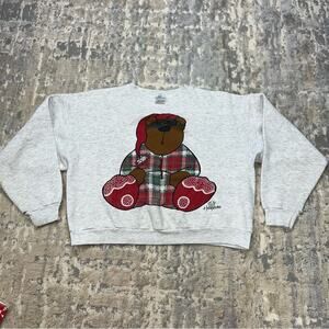 Vintage Hamwear Bear Sleep Sweatshirt One size fits all 1990s